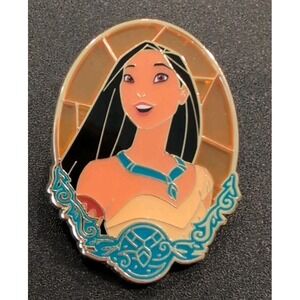 Loungefly Disney Princess Stained Glass Portrait Blind Box Pin Pocahontas New